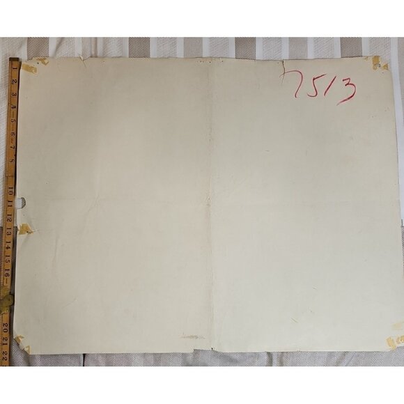 1955 The African Lion Original Walt Disney 28x22 Litho Movie Poster Very Rare US - Picture 12 of 12